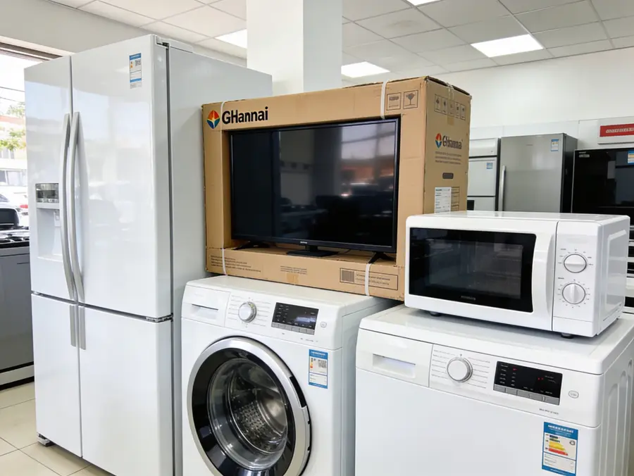 Hardware and appliances ready for delivery in Ghana